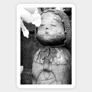 Jizo Statue 2 Sticker